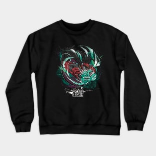 M. BISON: PSYCHO CRUSHER Crewneck Sweatshirt